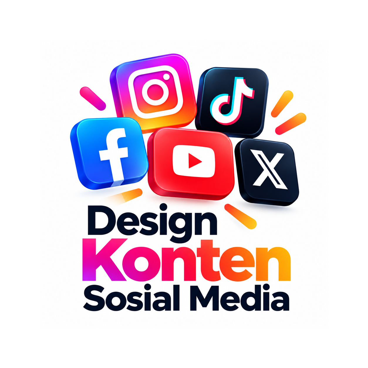 Design konten media sosial